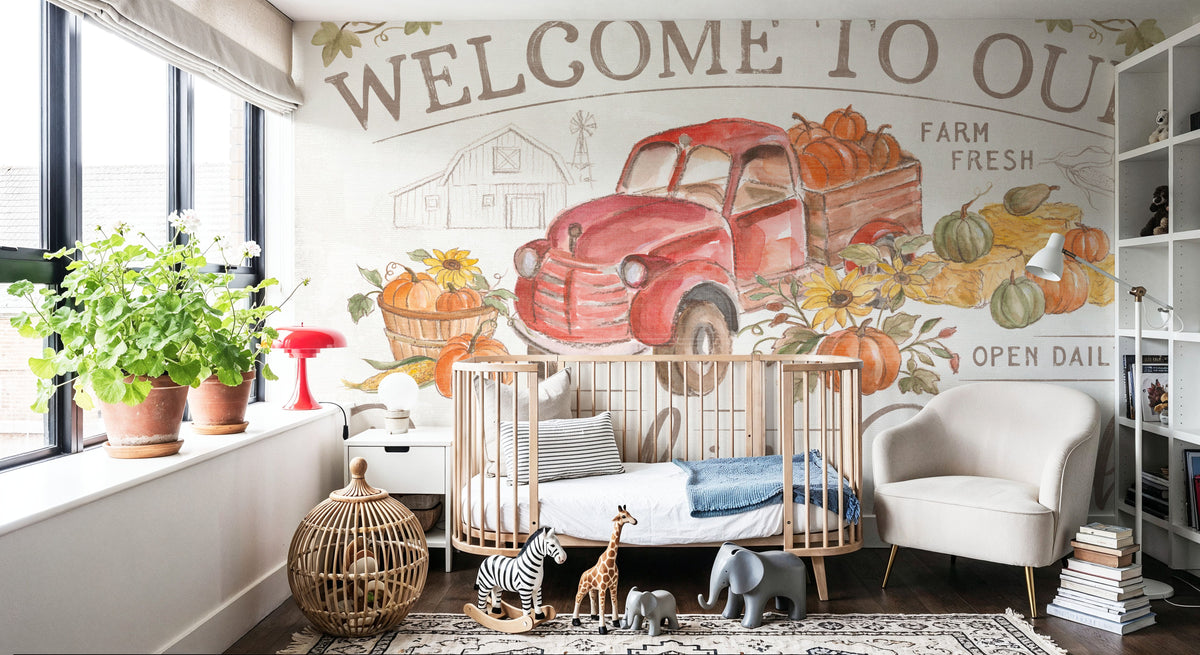 Heartland Harvest IV Mural Wallpaper - room preview 03