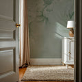 Transcendent Peony, Pistachio Mural Wallpaper - room preview 03