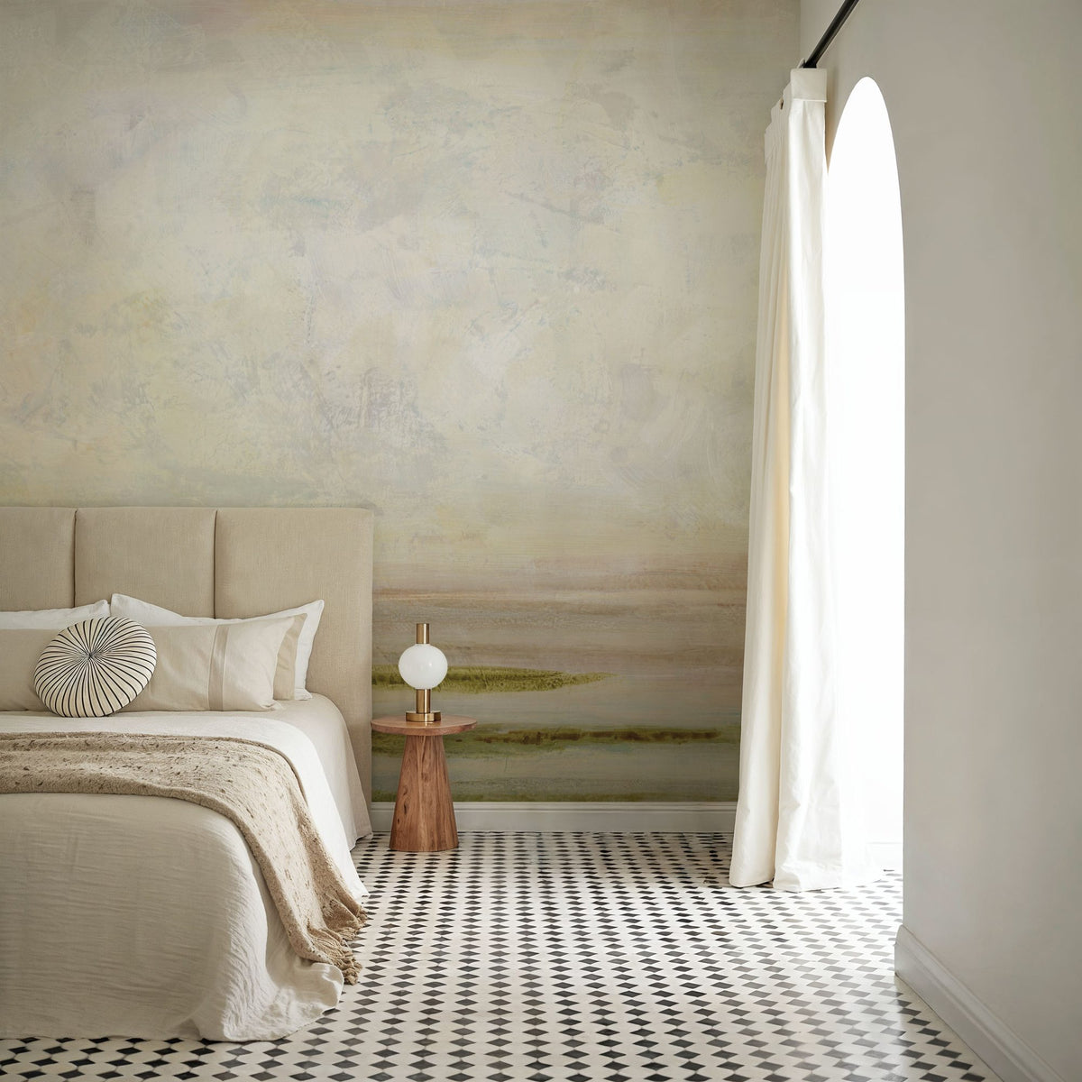 Hazy Lake Mural Wallpaper - room preview 03
