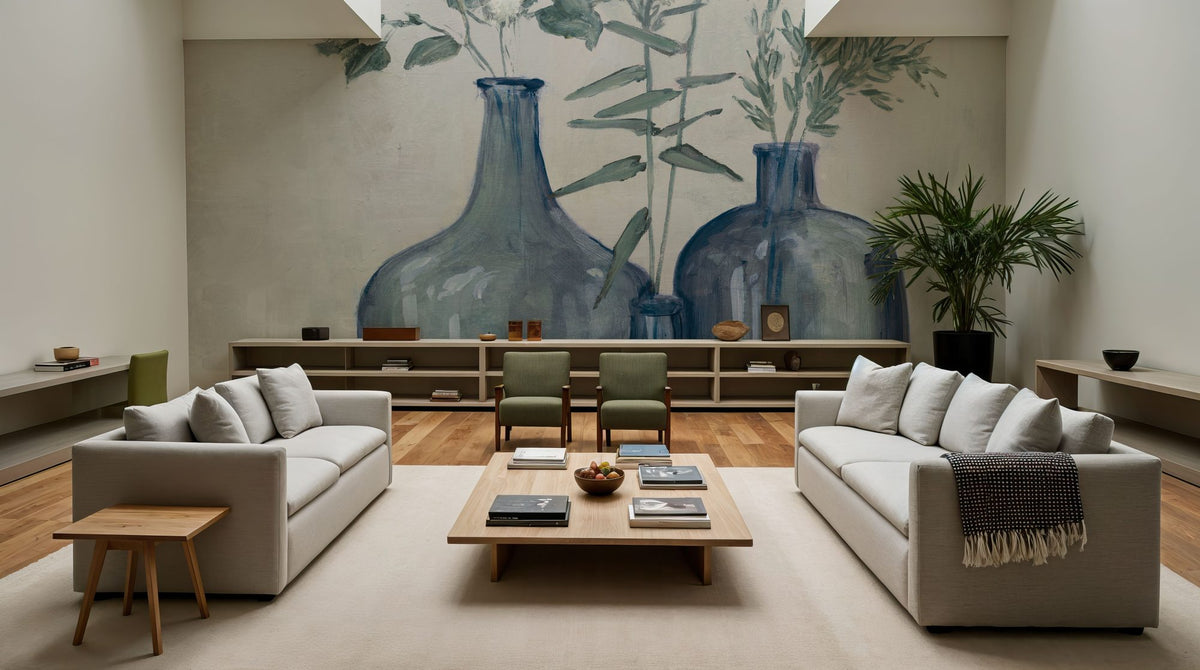 Winter Still Life Mural Wallpaper - room preview 03