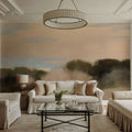 Sienna Fields I Moon Sq Mural Wallpaper - room preview 03