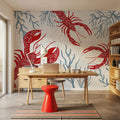 Delicate Coastline I Mural Wallpaper - room preview 03
