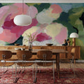 Spring Florals in Vase II Mural Wallpaper - room preview 03