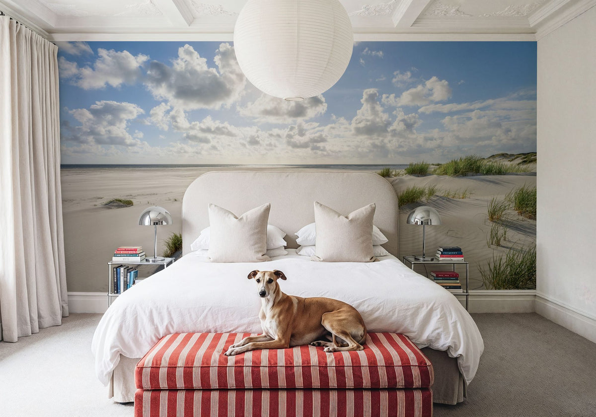 Kniepsand Beach Mural Wallpaper - room preview 03