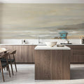 Early Morning Beach Mural Wallpaper - room preview 03
