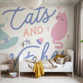 Trick or Treat VI Pastel Mural Wallpaper - room preview 03