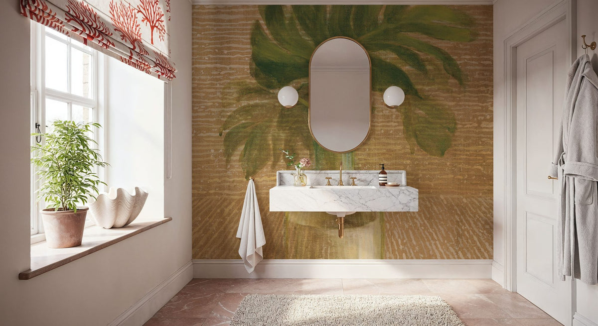 Tropical Leaves I Mural Wallpaper - room preview 03