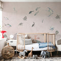 Great Reef, Rose Mural Wallpaper - room preview 03