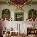 Winter Teddy Bears V Mural Wallpaper - room preview 03