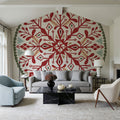 Holiday Form XI Color Mural Wallpaper - room preview 03