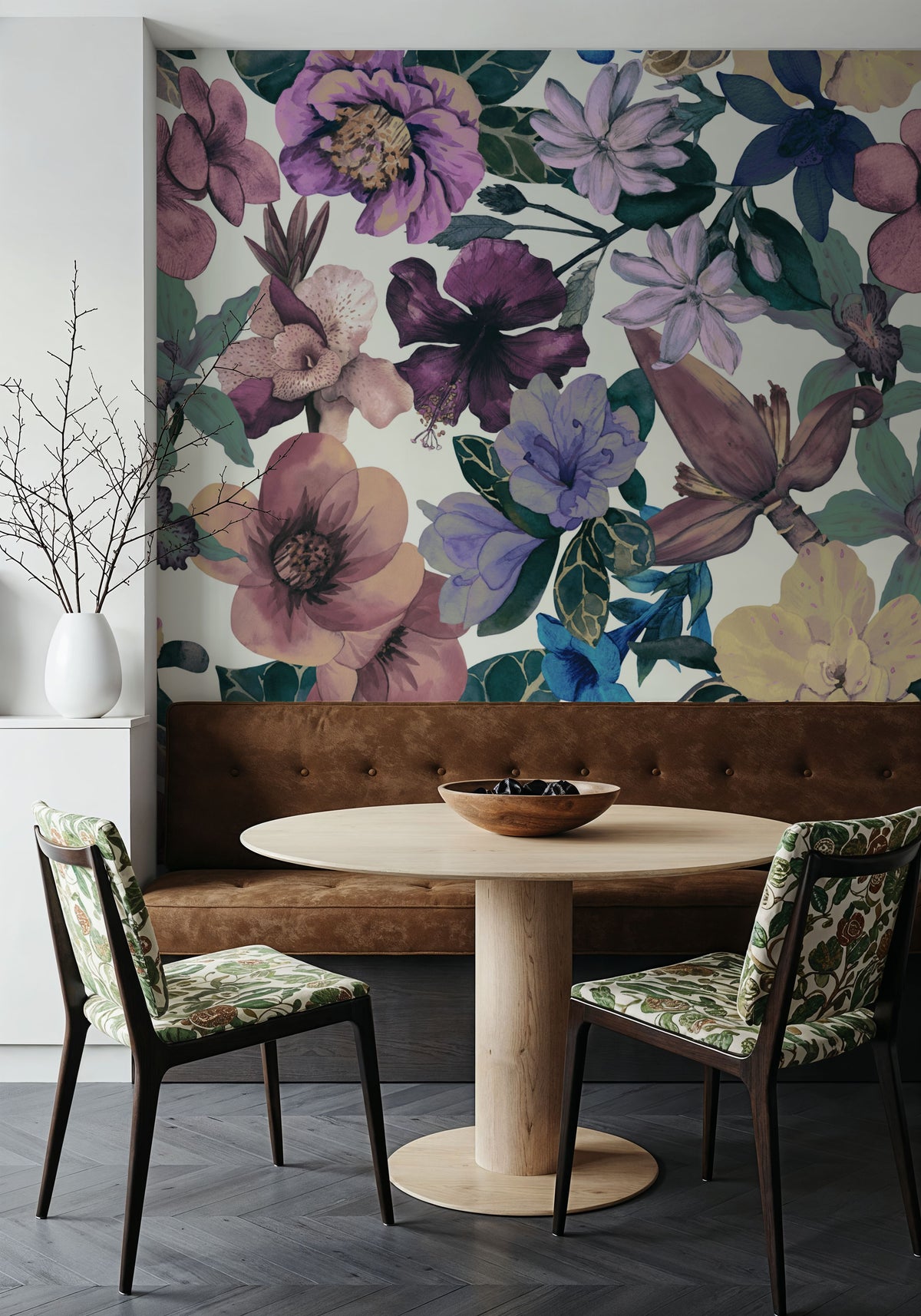 Botanical Rhapsody Mural Wallpaper - room preview 03