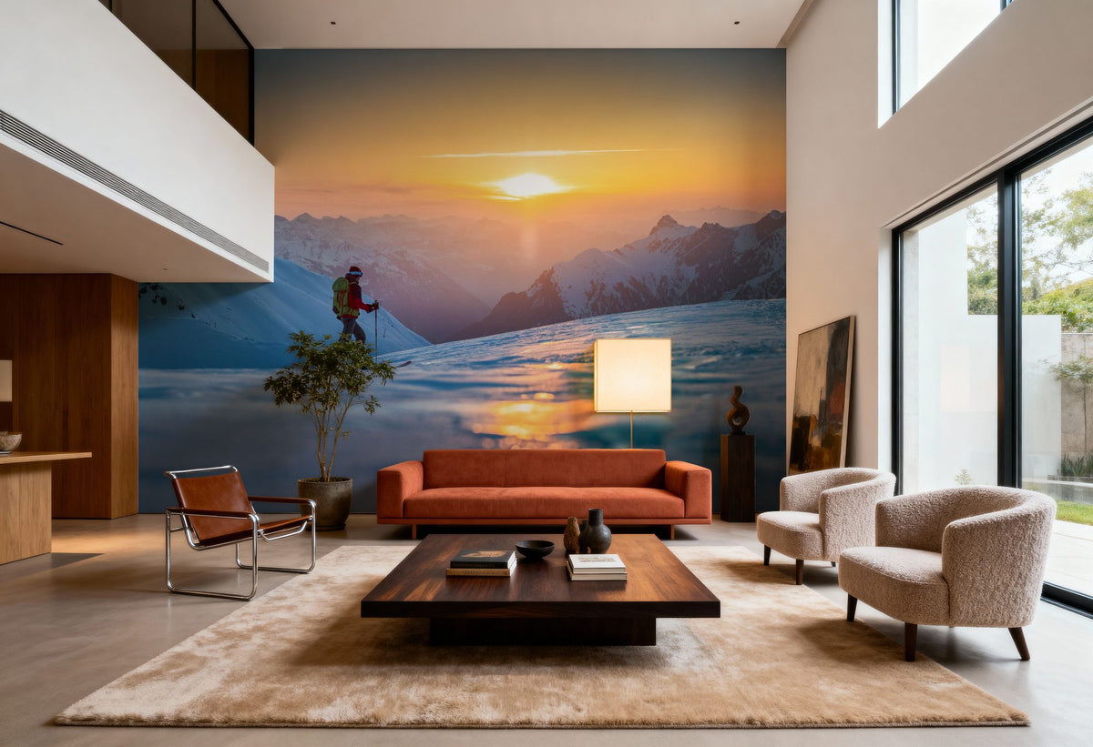 Randonee Sunset Mural Wallpaper - room preview 03