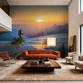 Randonee Sunset Mural Wallpaper - room preview 03