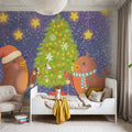 Crafty Birds Mural Wallpaper - room preview 03