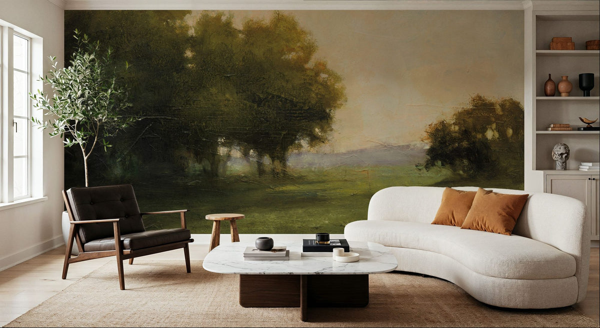 Morning Mountains Mural Wallpaper - room preview 03