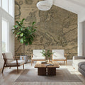 Map of Europe 1668 Mural Wallpaper - room preview 03
