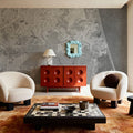 Virginia Beach Grey Mural Wallpaper - room preview 03