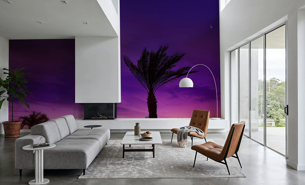 Retamar Palms Mural Wallpaper - room preview 03