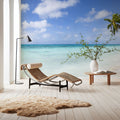 Atoll Beach Mural Wallpaper - room preview 03
