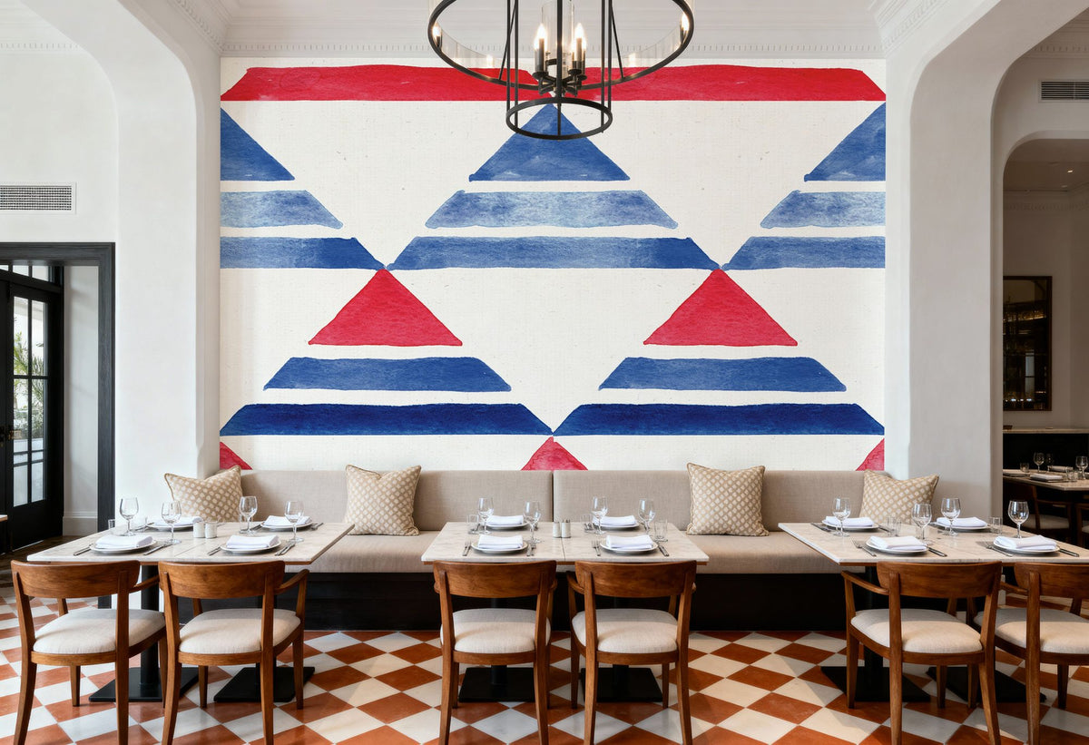 Seafood Ocean Mural Wallpaper - room preview 03