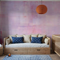 Texture Fields Pink Mural Wallpaper - room preview 03