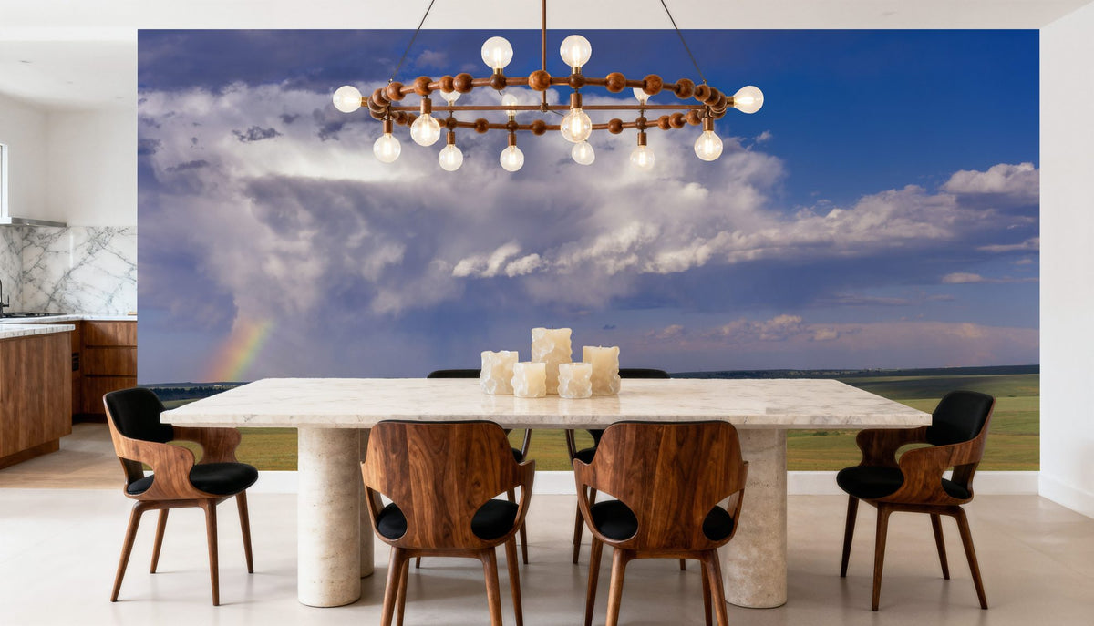 Prairie Rainbow Mural Wallpaper - room preview 03