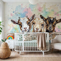 Kids - Cute Baby Animals Series Mural Wallpaper - room preview 03