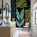 Plant Toss IV Mural Wallpaper - room preview 03
