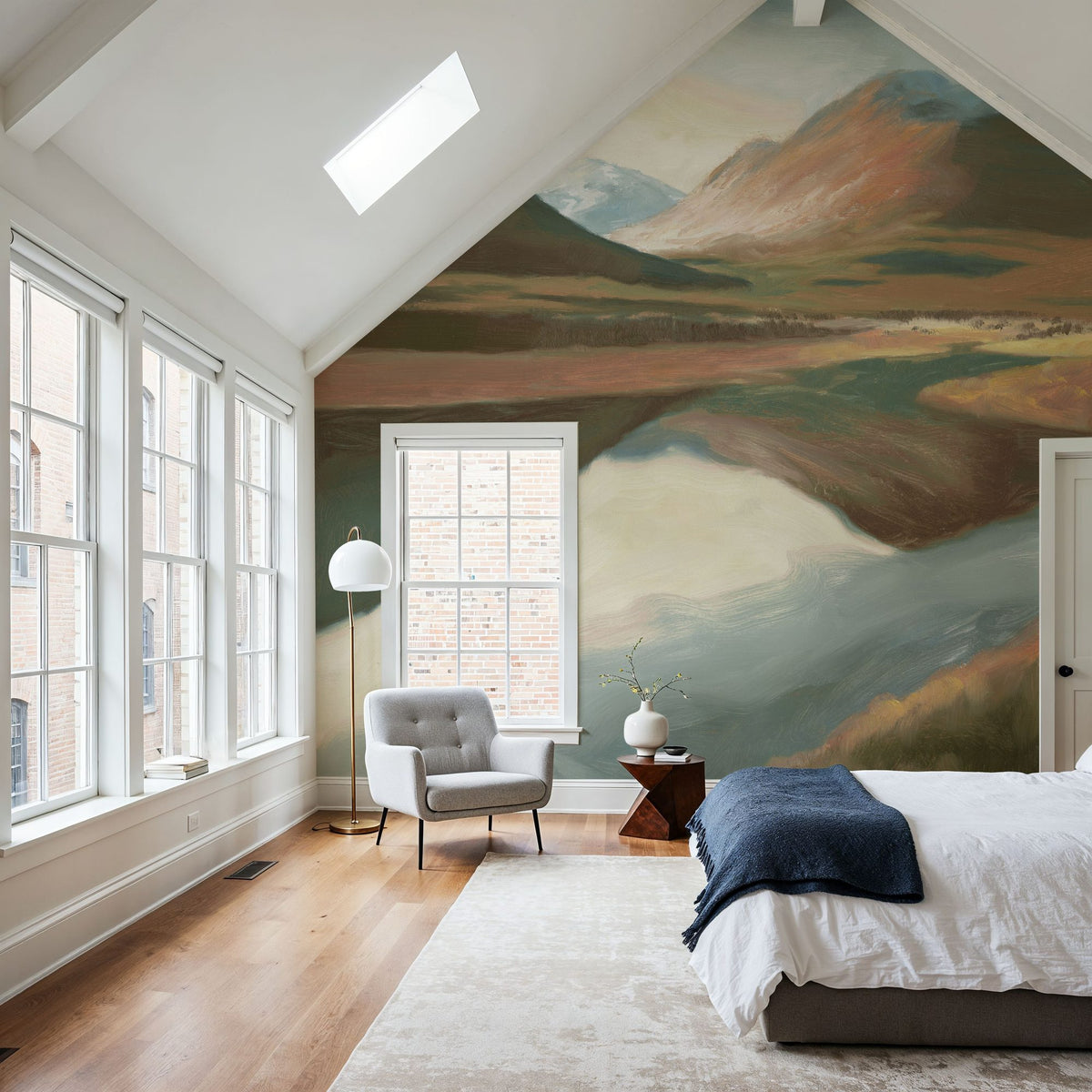 Fall High North Mural Wallpaper - room preview 03