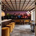 Neon Sunset Boulevard Mural Wallpaper - room preview 03