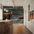 Crossing Mural Wallpaper - room preview 03