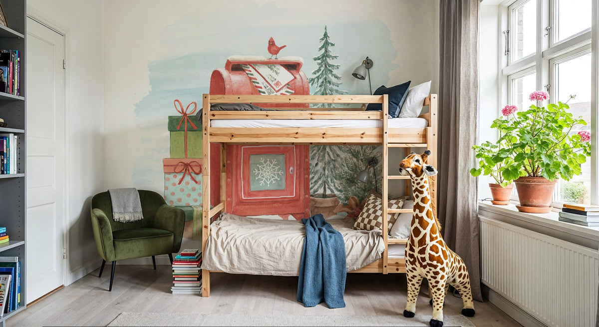 Winter Stroll II Mural Wallpaper - room preview 03
