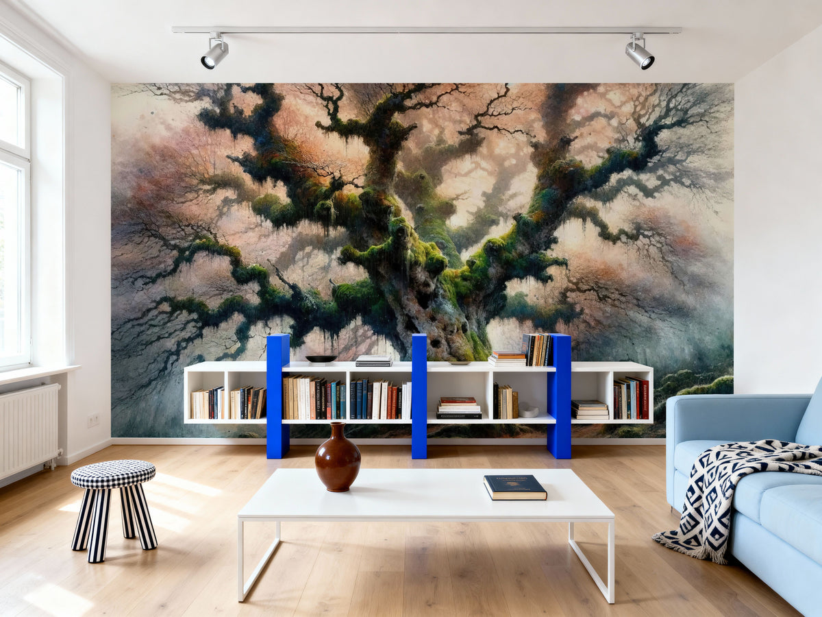 Ancient Tree Whispers Mural Wallpaper - room preview 03
