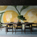 Lemons on a Branch Mural Wallpaper - room preview 03