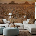 Harvest Sunset Mural Wallpaper - room preview 03