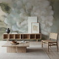Soft Hydrangea Mural Wallpaper - room preview 03
