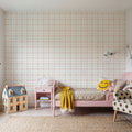 Zelij Flowers Mural Wallpaper - room preview 03
