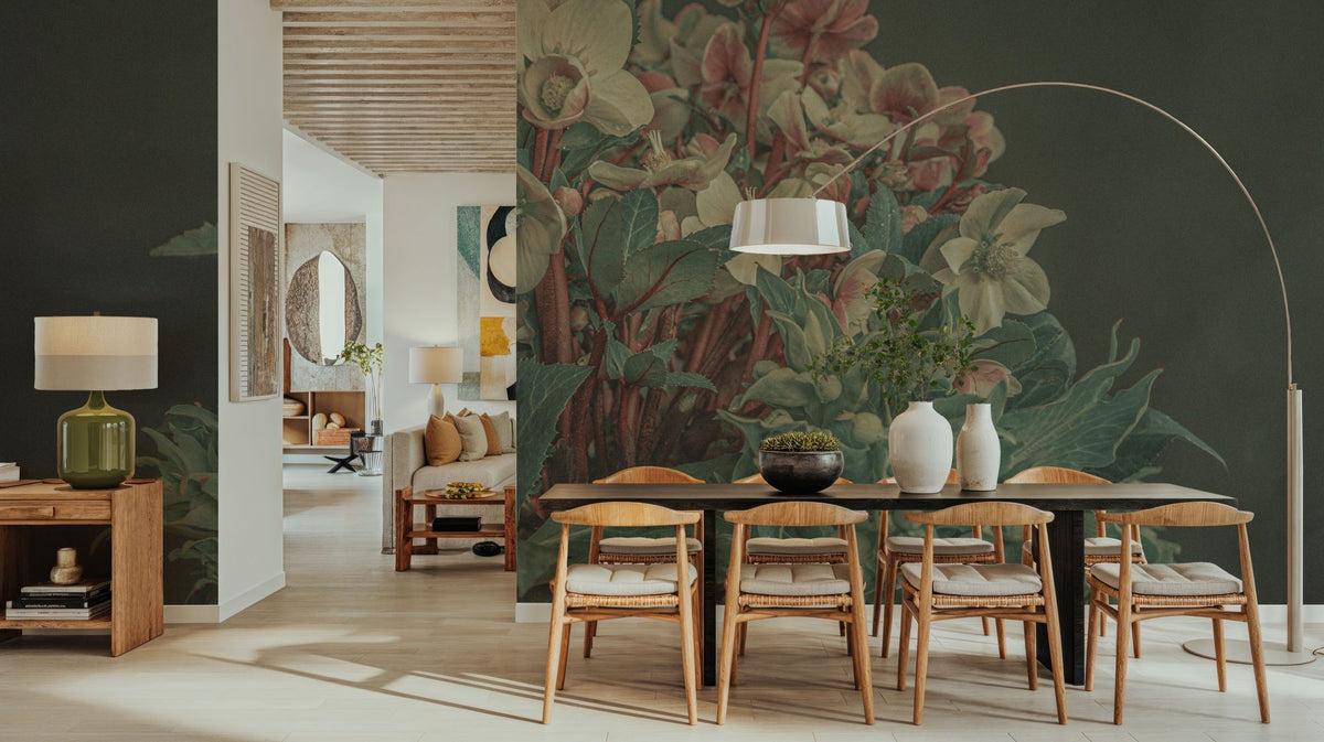 Delicate Winter Beauty Mural Wallpaper - room preview 03