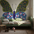 Blooming Butterfly I Mural Wallpaper - room preview 03