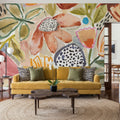 Forte Florals II Mural Wallpaper - room preview 03