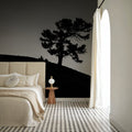 Limber Pine BW Mural Wallpaper - room preview 03