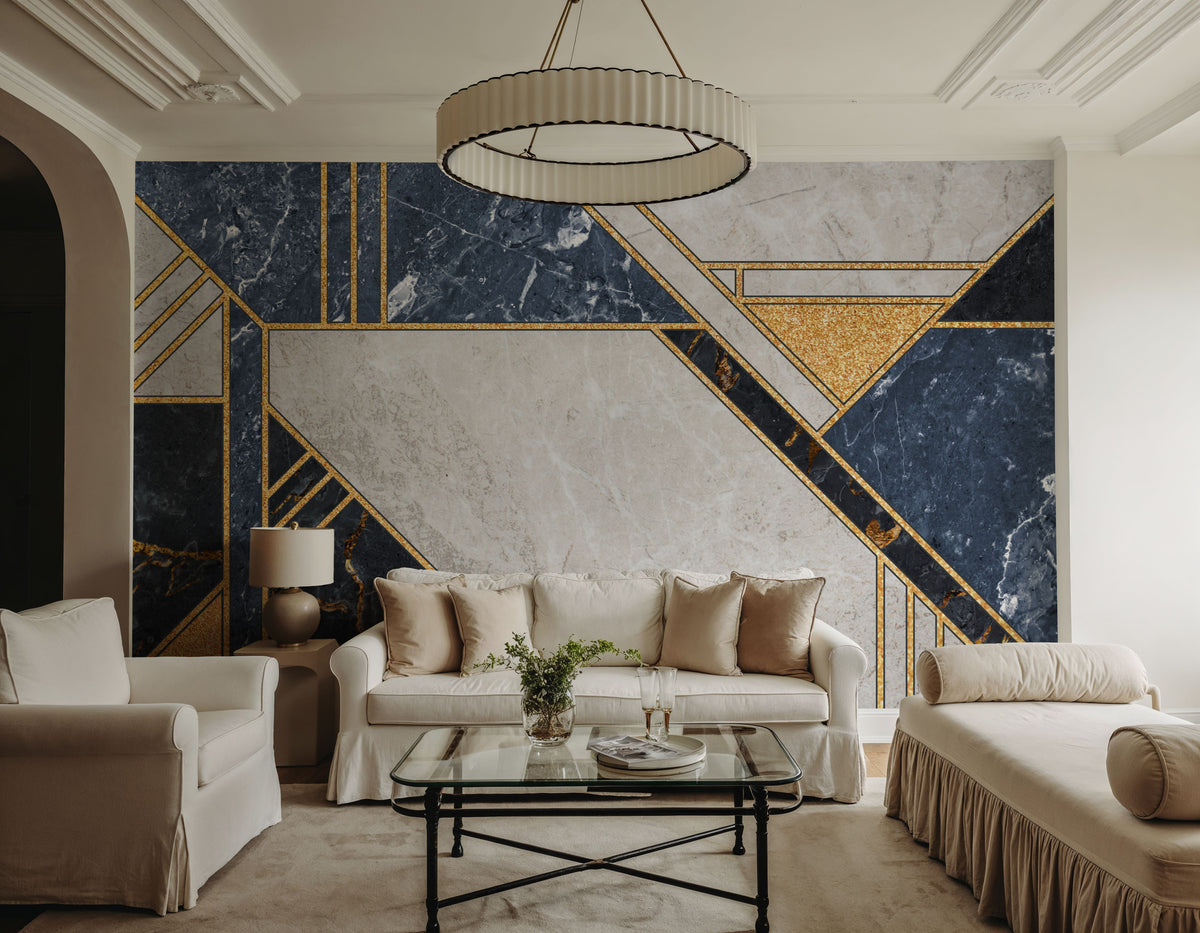Dunand Stone Mural Wallpaper - room preview 03