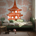 Pagodas of Taiwan Mural Wallpaper - room preview 03