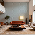 Emerald Trellis Petite, Sky Mural Wallpaper - room preview 03