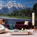 Mountain River Serenity Mural Wallpaper - room preview 03