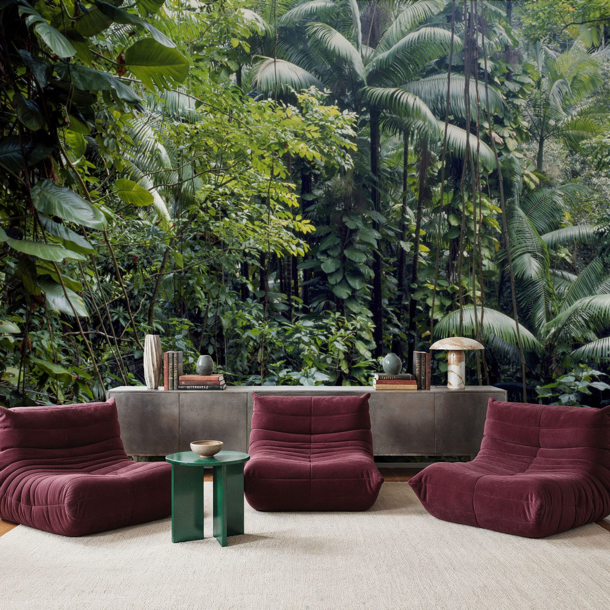 Tropical Eden Mural Wallpaper - room preview 03
