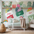 Home For the Holidays IV Mural Wallpaper - room preview 03