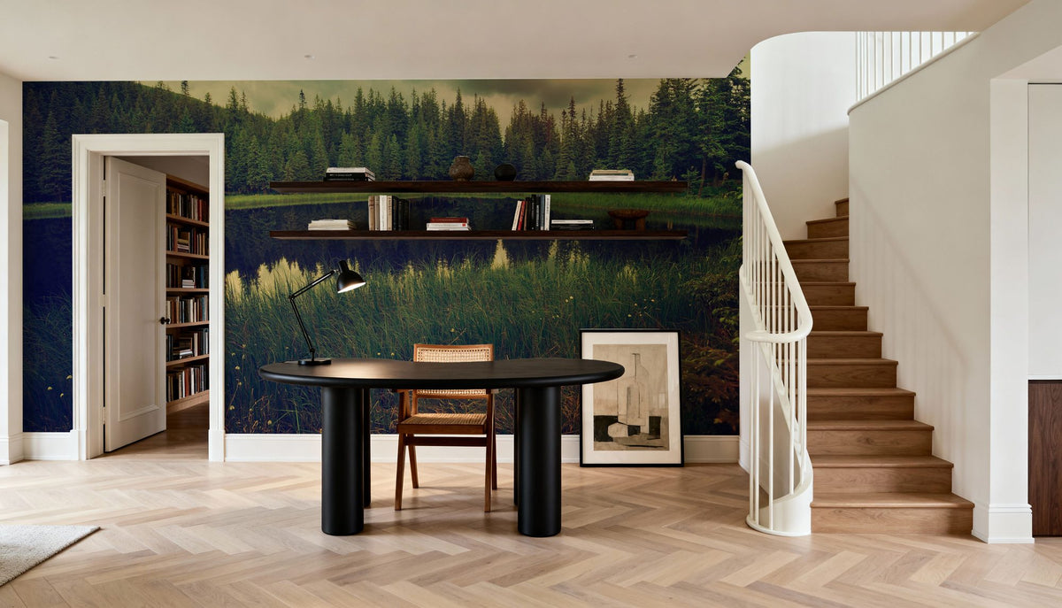 Secret Lake Mural Wallpaper - room preview 03