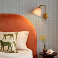 Faux Cloth Texture, Stone Mural Wallpaper - room preview 03