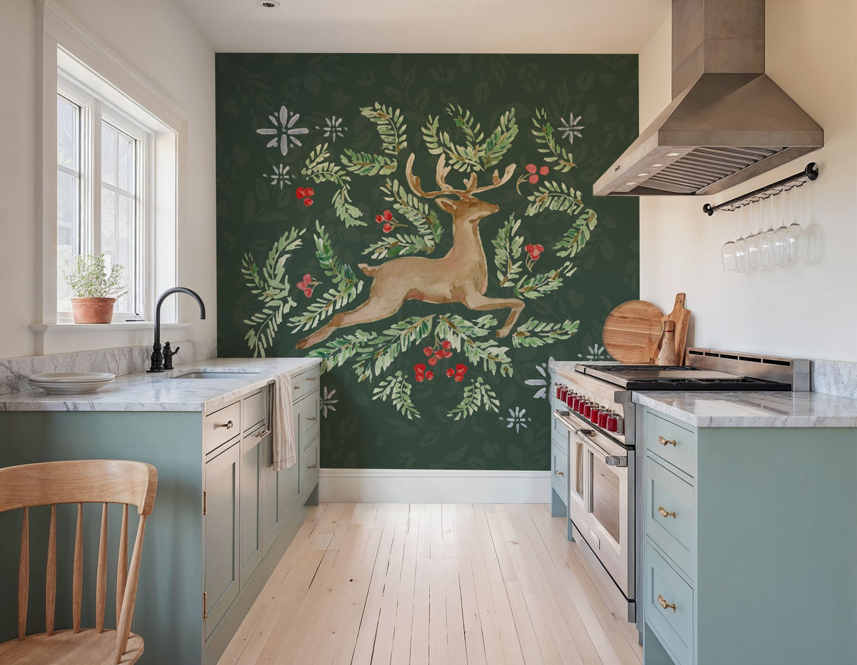 Nordic Winter I Mural Wallpaper - room preview 03